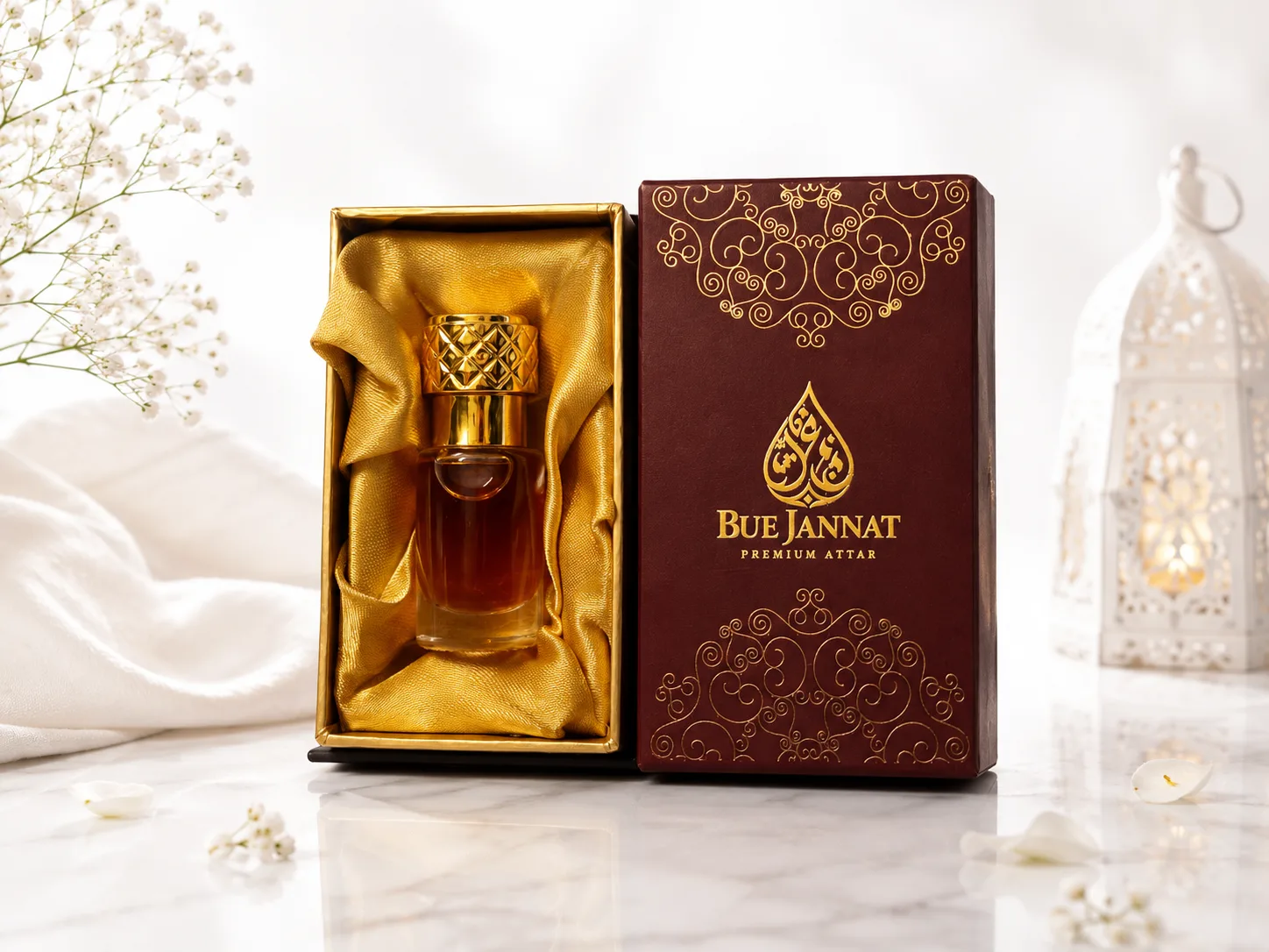 MUSK NOOR Premium Attar — White Musk • Floral • Vanilla • Sandalwood